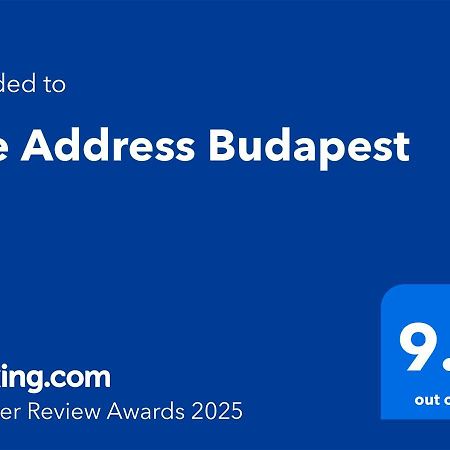 The Address בודפשט מראה חיצוני תמונה